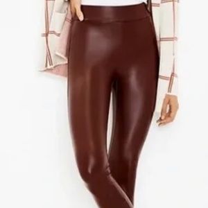 Express High waist Faux leather leggings